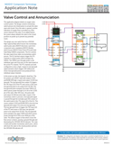 Valve Control and Annunciation